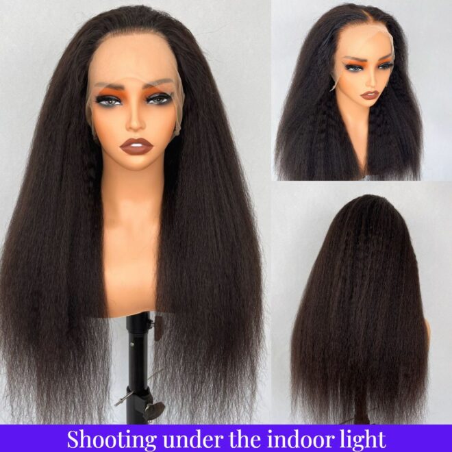 Wholesale Cuticle Aligned Raw Hair Glueless Full Lace Frontal Wigs For Black Women 5X5 13X4 13x6 HD Human Hair Lace Front Wig - Image 2