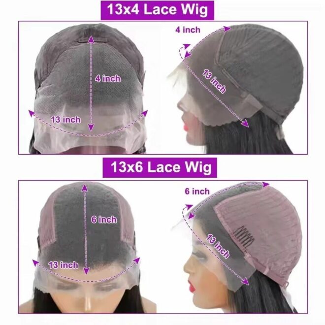 Human Hair 200 Density Body Wave HD Lace Front Wigs Human Hair Pre Plucked Natural Color Glueless Wig 100% Virgin Human Hair Lace Front Wigs for Women - Image 3