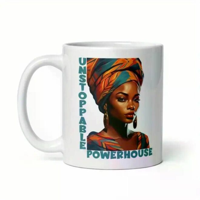 African American Girl Boss Mug, Black Queen, Gift For a Black Woman, Juneteenth, Black History Month, Inspirational,
