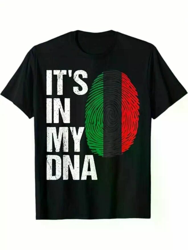 It's my DNA Pride African American flag black Liberation T-Shirt, 100% Cotton, Halloween Thanksgiving Christmas Gift - Image 31