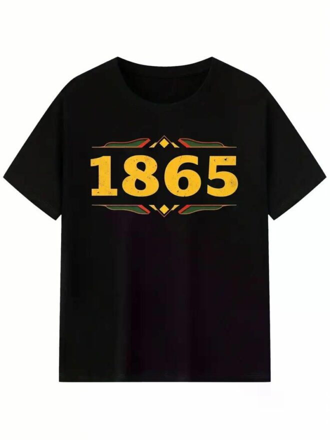 Juneteenth T-shirt Women'S Men'S African American Freedom 1865 Novelty T-shirt, Men'S T-shirt, short sleeve - Image 19