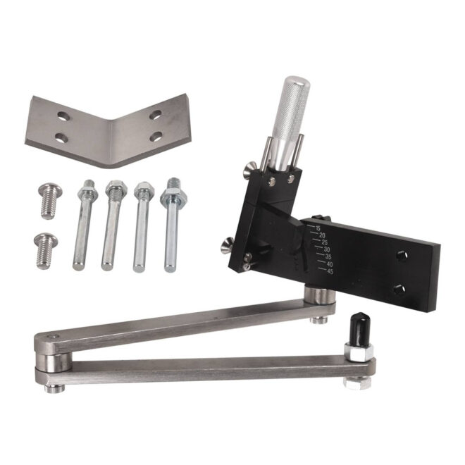 Lawn Mower Blade Sharpener 15°-45° Adjustable Sharpener for Straight and Standard Lawn Mower Blades - Image 4