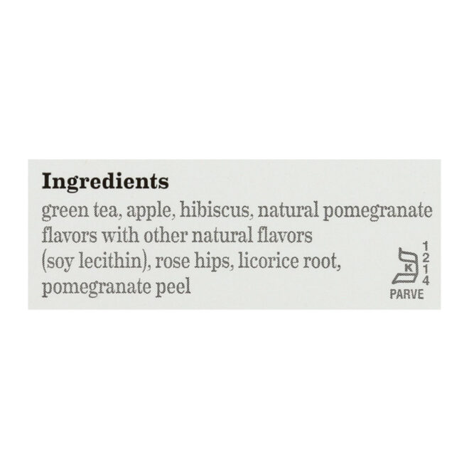 Bigelow Tea Green Tea - With Pomegranate - Case Of 6 - 20 Bag - Image 2