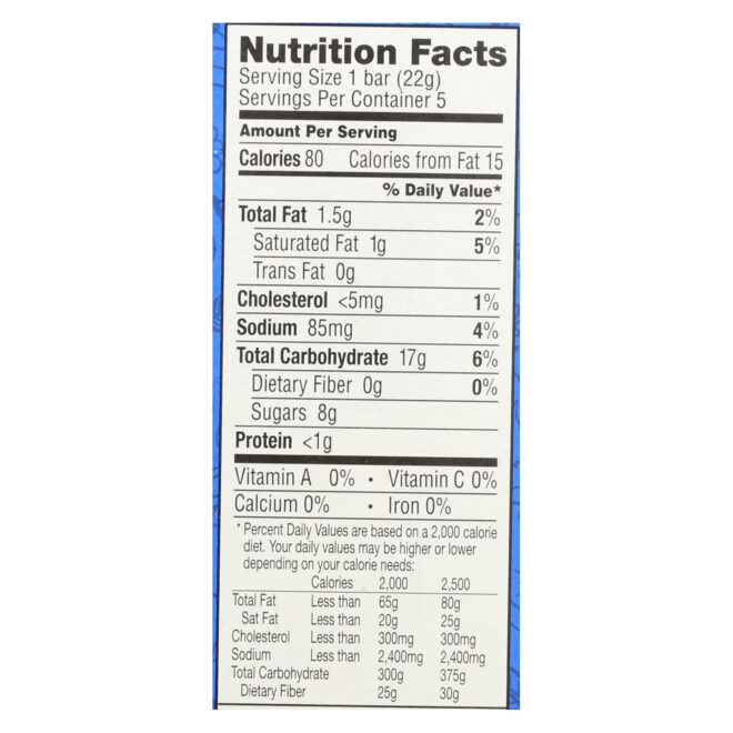 Annie's Homegrown Snack Bar - Original - Case Of 8 - 3.9 Oz. - Image 3