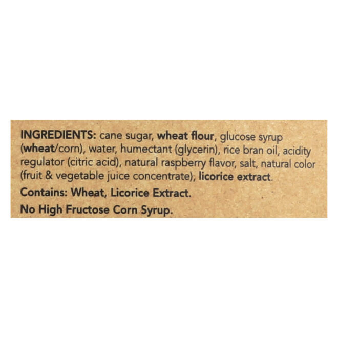 Rj's Licorice Soft Eating Licorice - Raspberry - Case Of 8 - 7.05 Oz - Image 3