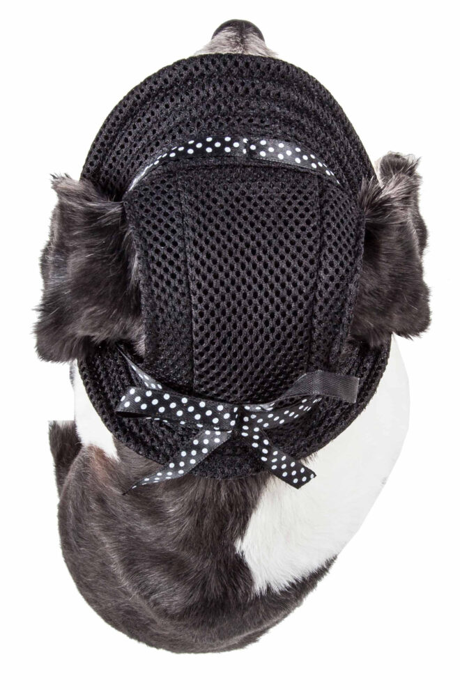 Pet Life 'Sea Spot Sun' Uv Protectant Adjustable Fashion Mesh Brimmed Dog Hat Cap - Image 4