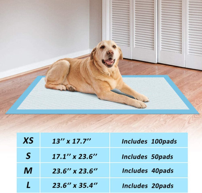 ScratchMe Super-Absorbent Waterproof Dog and Puppy Pet Training Pad - Image 5