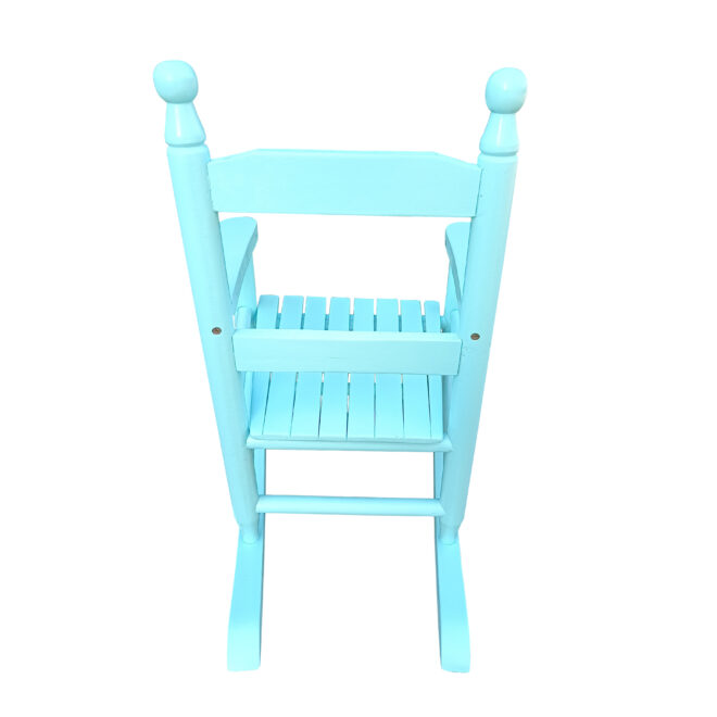Children's rocking light Light Blue chair- Indoor or Outdoor -Suitable for kids-Durable - Image 4
