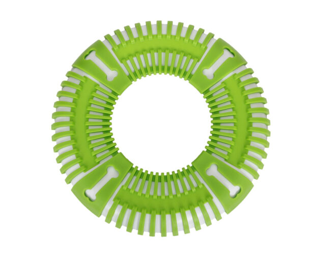Pet Life Flex Bark Flexible Frisbee Extreme Outdoor Training Durable Fetch Dog Toy - Image 2