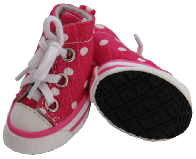 Extreme-Skater Canvas Casual Grip Pet Sneaker Shoes - Set Of 4 - Image 8