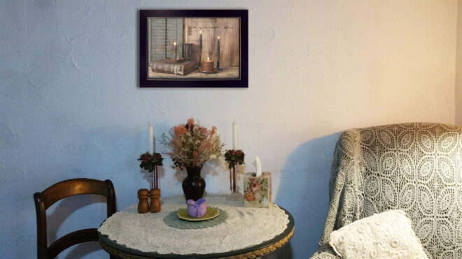 "Let your Light Shine" By Billy Jacobs, Printed Wall Art, Ready To Hang Framed Poster, Black Frame - Image 2