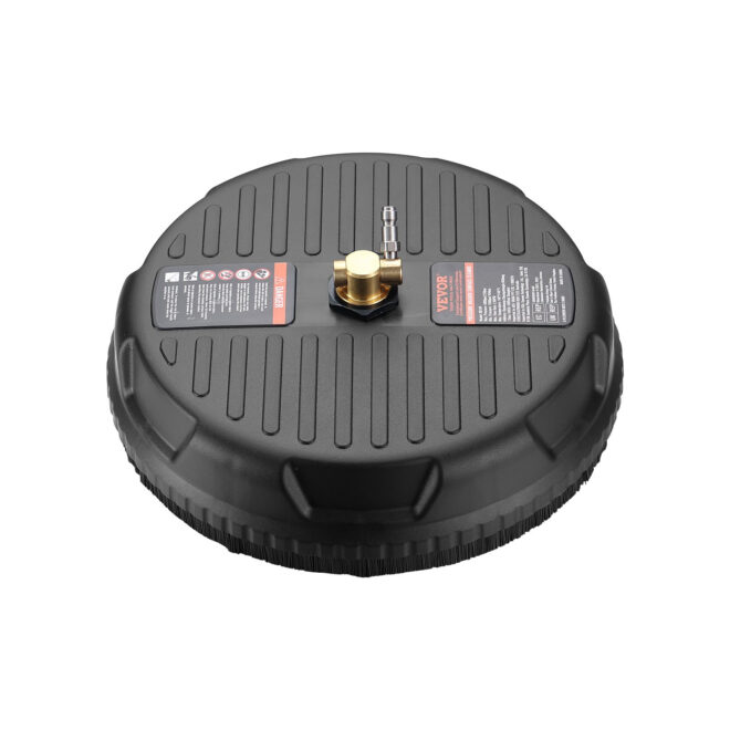 VEVOR Universal 15" Pressure Washer Surface Cleaner, Pressure Washer Attachment 4000 Max PSI, 1/4" Quick-Connect Connector Concrete Cleaner, Heavy Duty Power Washer for Floor Driveway, Patio,Sidewalk - Image 11