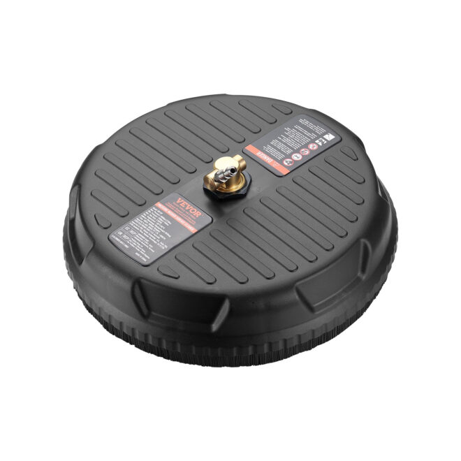 VEVOR Universal 15" Pressure Washer Surface Cleaner, Pressure Washer Attachment 4000 Max PSI, 1/4" Quick-Connect Connector Concrete Cleaner, Heavy Duty Power Washer for Floor Driveway, Patio,Sidewalk - Image 10