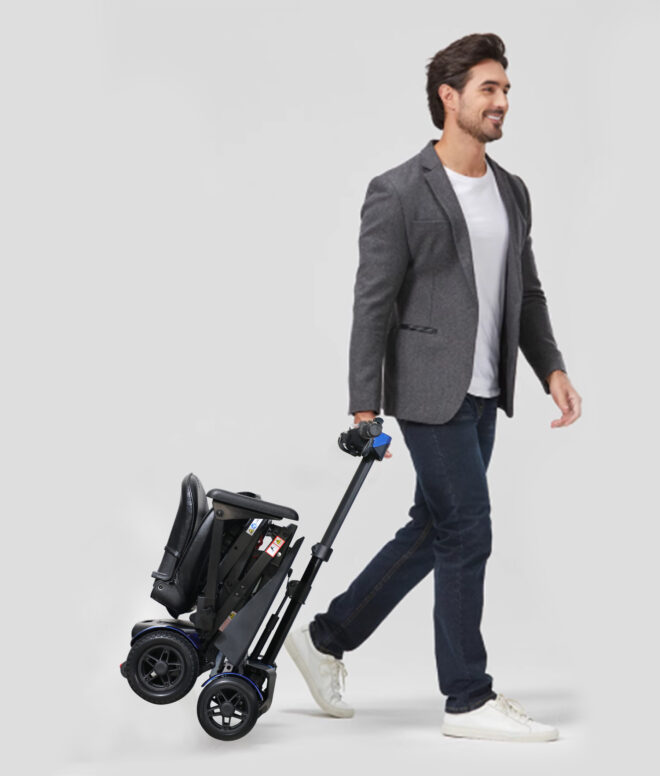 S302151-Electric folding mobility scooter - Image 3