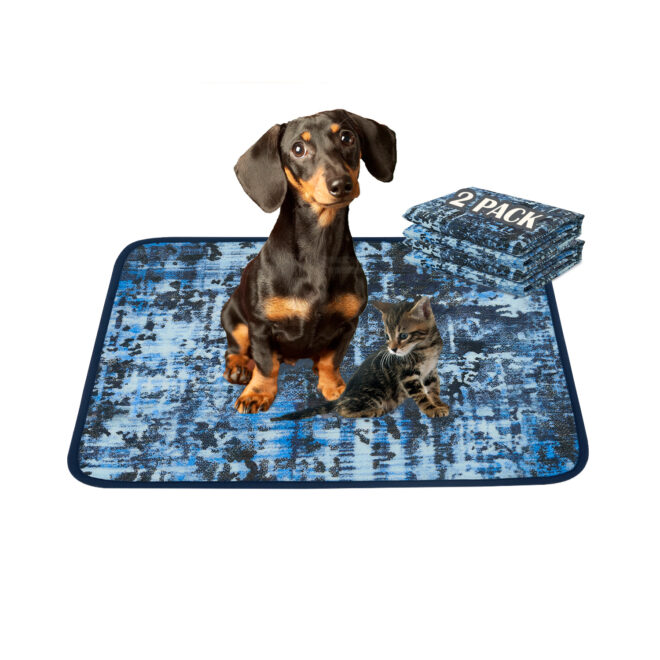 Qeils Washable Pee Pads for Dogs, 2 Pack Reusable Puppy Pads 36"x41" Super Absorbent Leakproof Dog Training Pads, Non-Slip Potty Pads for Floor, Crate, Couch, Whelping Pads Litter Mat Puppy Supplies - Image 7