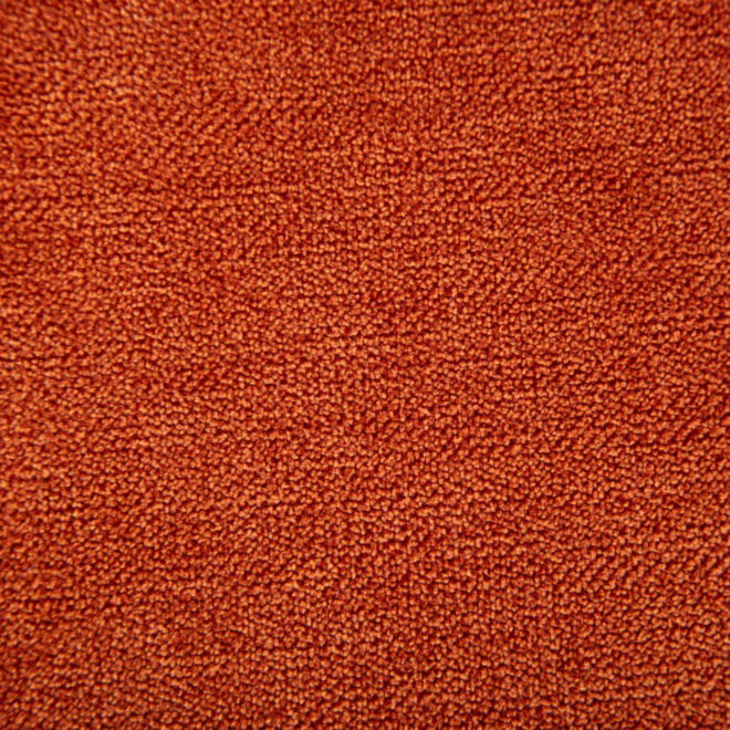 Mid Century Modern Dining Chairs Set of 2, Farmhouse Linen Fabric Upholstered Accent Chair Curved Backrest with Copper Nails around,Kitchen Chairs with Hardwood Frame, Orange - Image 9