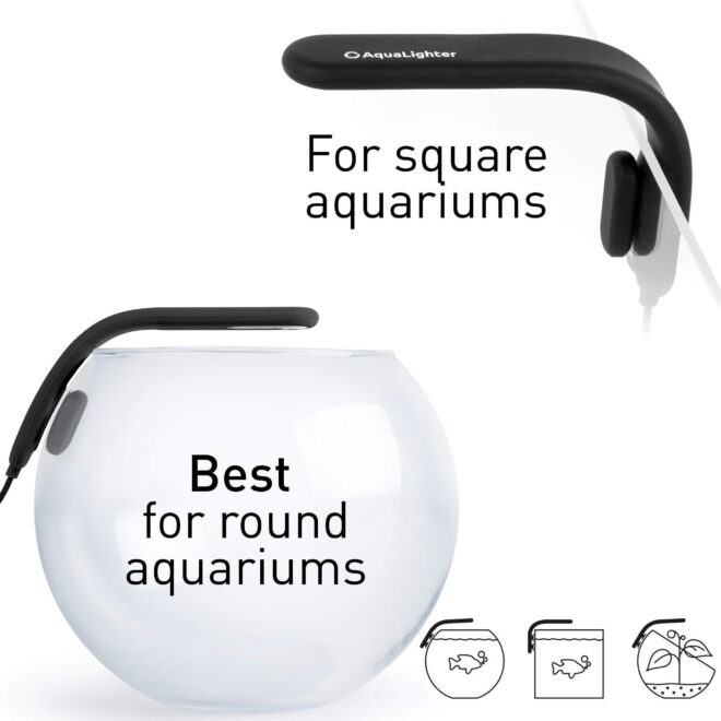 Yellow Fish Tank Light Clip On Aquarium Light Aquarium Light for Plants LED Flexible Lamp for Freshwater Light 10 Gallon - Image 3