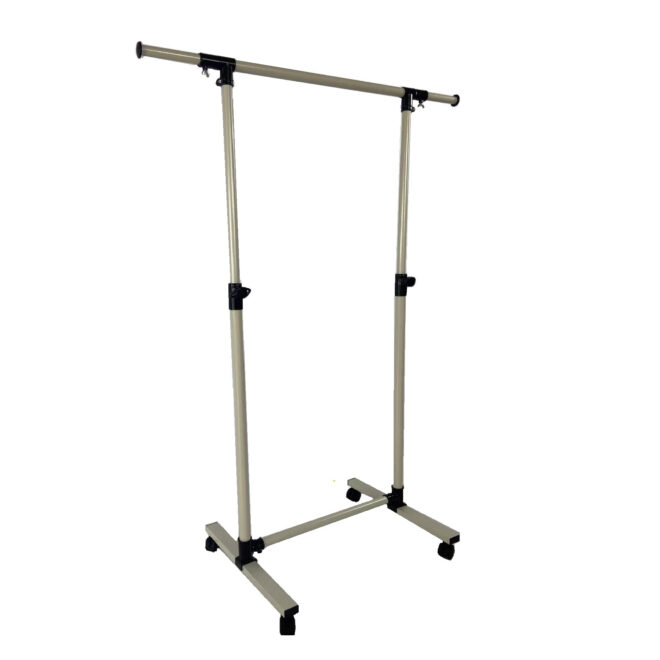 Short Clothing Racks for Hanging Clothes with Bottom Shelves and Wheels Heavy Duty Rolling Clothes Rack Kids Clothing Rack for Adult Coat, Closet, Wardrobe - Image 8