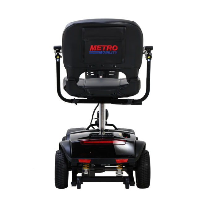 Four wheels Compact Travel Mobility Scooter with 300W Motor for Adult-300lbs, Gloss Black - Image 16