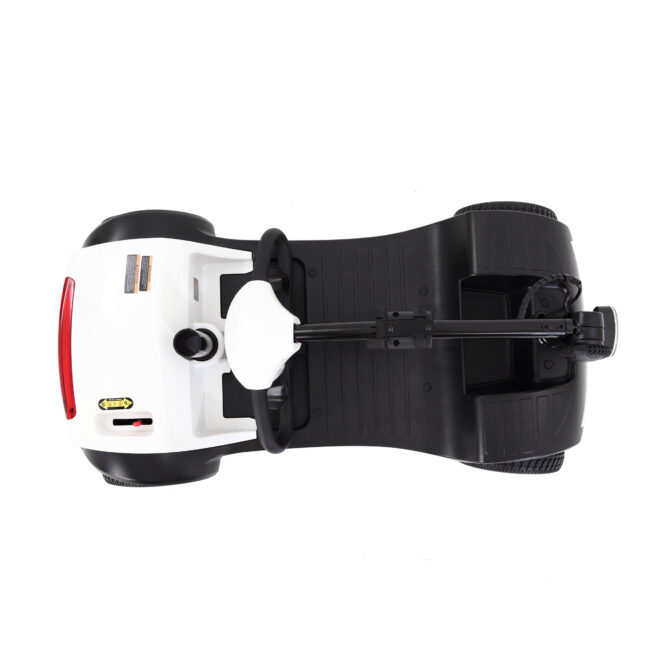 Four wheels Compact Travel Mobility Scooter with 300W Motor for Adult-300lbs, WHITE - Image 15