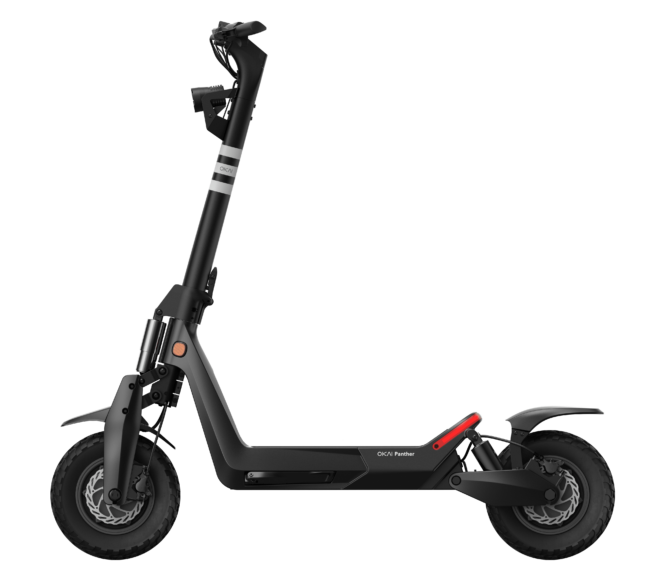 Super Electric Scooter w/31 mi Max Range & 37 mph Max Speed - Black - Image 3