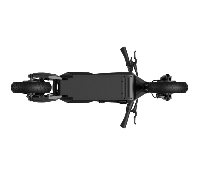 Super Electric Scooter w/31 mi Max Range & 37 mph Max Speed - Black - Image 4