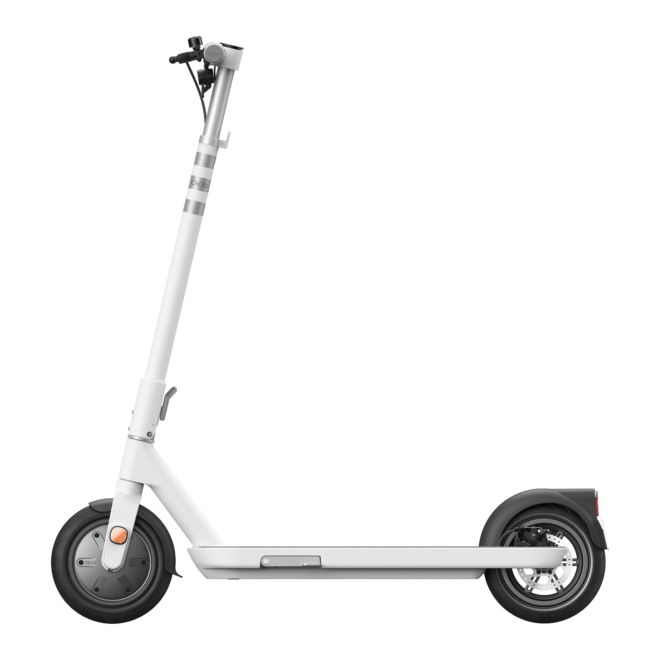 Foldable Electric Scooter w/18.6 Miles Max Operating Range & 15.5 mph Max Speed - White - Image 4