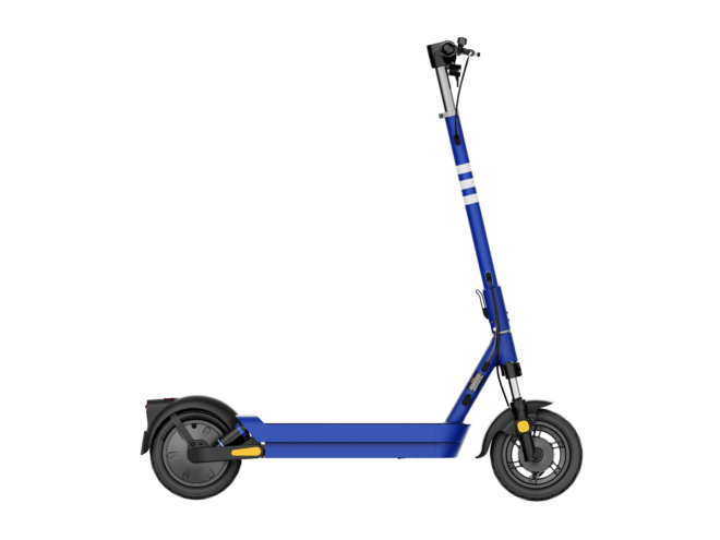 Dual-Suspension Electric Scooter w/ 43.5 Miles Max Operating Range & 24 mph Max Speed - Blue - Image 2