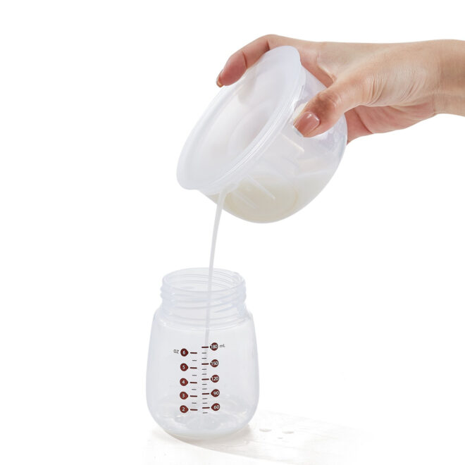 VEVOR Breast Pump, Wearable Electric Breast Pumps Hands Free, 4 Mode & 12 Levels, 300mmHg Strong Suction, Ultra-Quiet Rechargeable Portable Breastfeeding Pump with LED Display, 24mm Insert/28mm Flange - Image 9