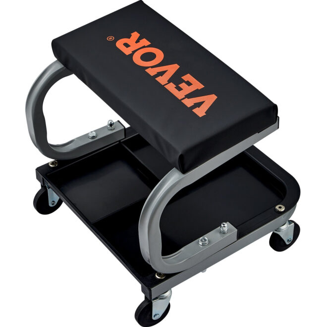 VEVOR Mechanics Garage Stool 250 LBS Mechanic Creeper Seat Under Car Tool Tray - Image 7