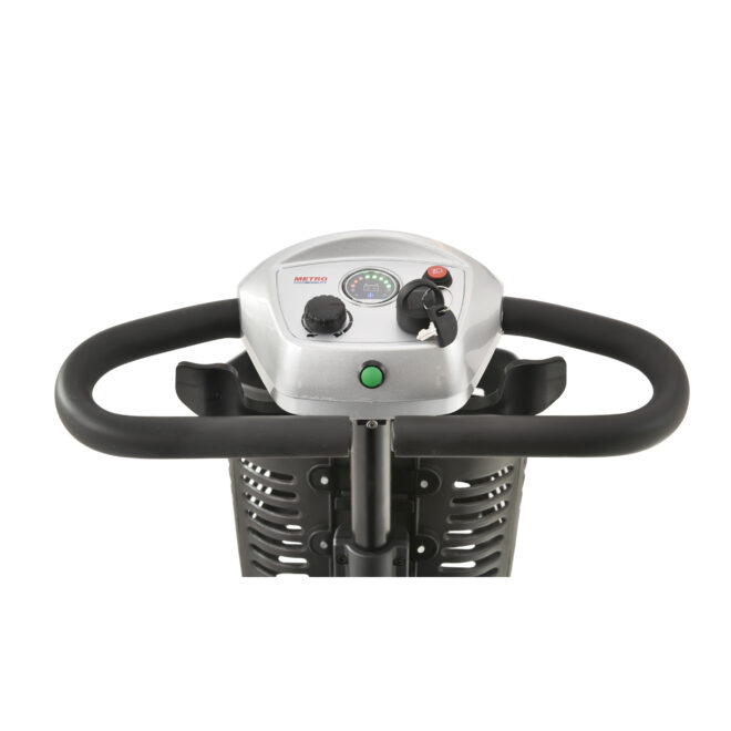 Four wheels Compact Travel Mobility Scooter with 300W Motor for Adult-300lbs, SILVER - Image 13