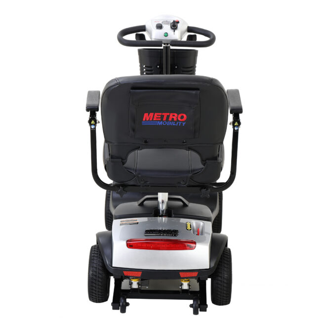 Four wheels Compact Travel Mobility Scooter with 300W Motor for Adult-300lbs, SILVER - Image 18
