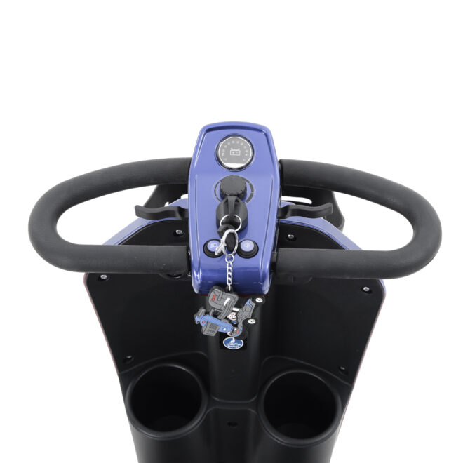 MAX PLUS BLUE 4 Wheels Outdoor Compact Mobility Scooter with 2pcs*20AH Lead acid Battery,Max Driving Range 16 Miles with Cup holders & USB charger port - Image 10