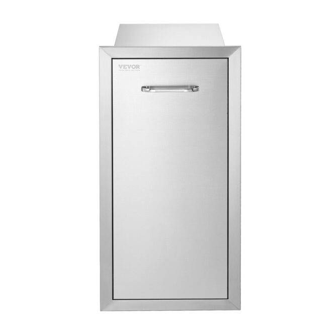 VEVOR Outdoor Kitchen Trash Drawer with Handle for BBQ Island Grill Station - Image 11