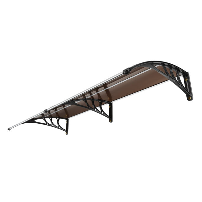 Window Door Awning Canopy 80" x 40", UPF 50+ Polycarbonate - Image 9