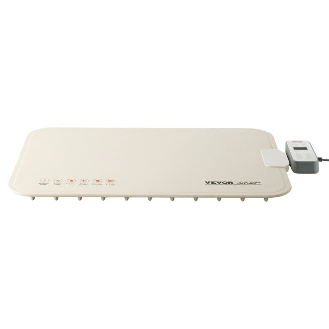 VEVOR Electric Warming Tray Rollable Food Warming Mat w/ Temp Control for Buffet