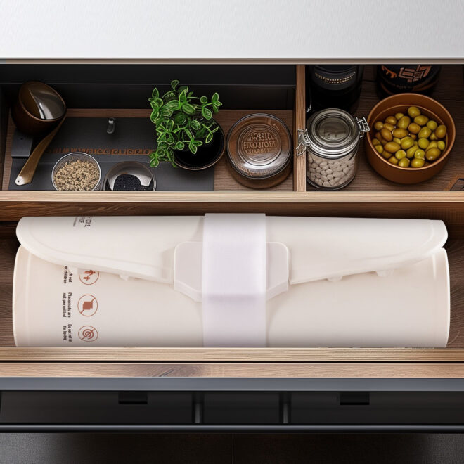 VEVOR Electric Warming Tray Rollable Food Warming Mat w/ Temp Control for Buffet - Image 8