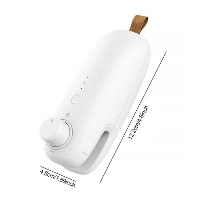 1pc Sealing Machine Mini Heat Sealer, Upgraded USB Charging 2 In 1 Heat Sealer Cutter Rechargeable Bag Resealer, Portable Handheld Heat Vacuum Sealer - Image 11