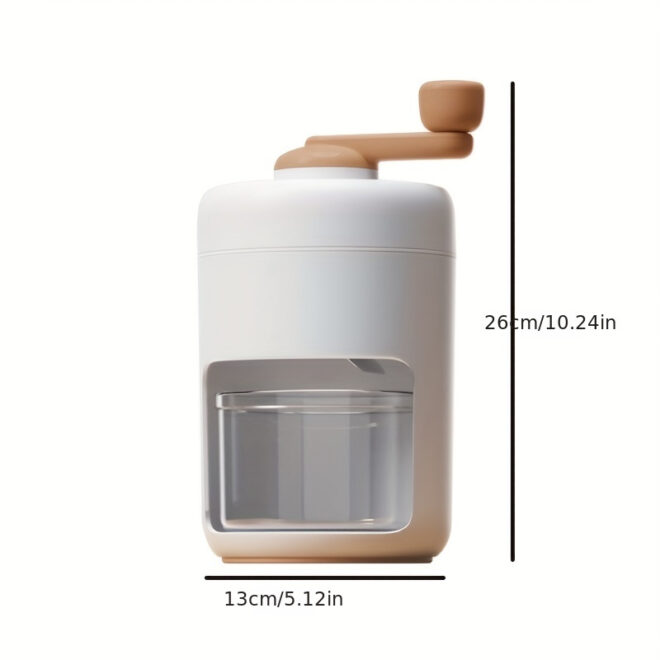1pc Shaved Ice Machine Snow Cone Machine; Portable Ice Crusher And Shaved Ice Machine With Ice Cube Trays; BPA Free - Image 4