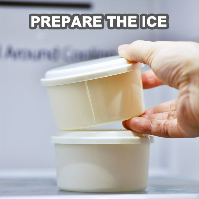 1pc Shaved Ice Machine Snow Cone Machine; Portable Ice Crusher And Shaved Ice Machine With Ice Cube Trays; BPA Free - Image 7