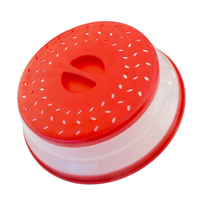 1pc Collapsible Microwave Splatter Cover For Food; Multifunctional Silicone Folding Fresh-keeping Cover; Oil-proof Splash-proof Cover - Image 20