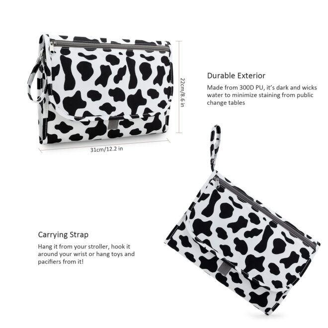 Baby changing diaper pad mother and baby travel portable waterproof diaper pad multifunctional wet wipes bag mommy bag accessories - Image 16