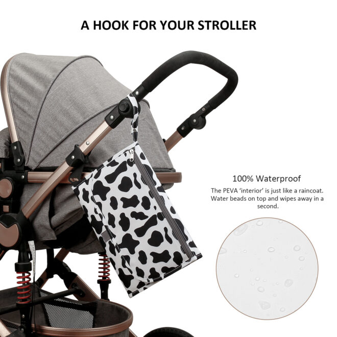 Baby changing diaper pad mother and baby travel portable waterproof diaper pad multifunctional wet wipes bag mommy bag accessories - Image 17