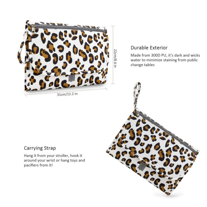 Baby changing diaper pad mother and baby travel portable waterproof diaper pad multifunctional wet wipes bag mommy bag accessories - Image 22