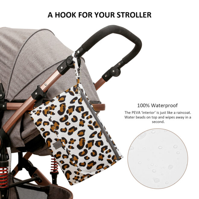 Baby changing diaper pad mother and baby travel portable waterproof diaper pad multifunctional wet wipes bag mommy bag accessories - Image 23