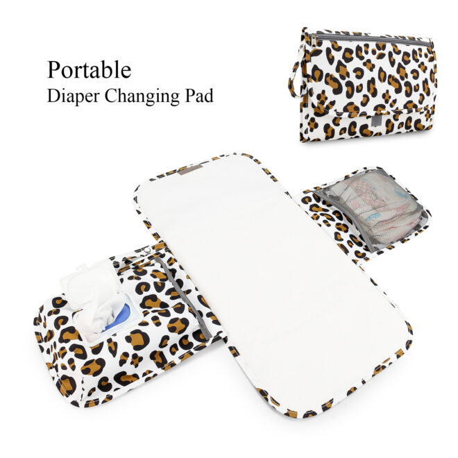 Baby changing diaper pad mother and baby travel portable waterproof diaper pad multifunctional wet wipes bag mommy bag accessories - Image 19