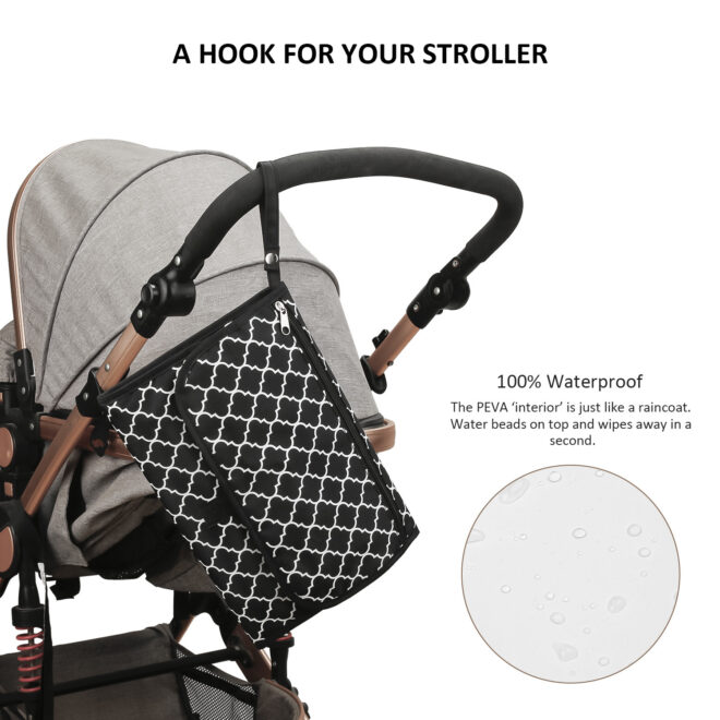 Baby changing diaper pad mother and baby travel portable waterproof diaper pad multifunctional wet wipes bag mommy bag accessories - Image 5
