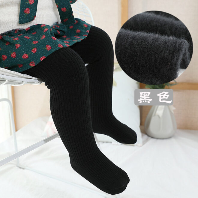 New Thicken Girls Tights for Winter Autumn 1 Pcs Warm Baby Girls Clothing Children Stockings 0-6 Years Old Solid Kids Pantyhose - Image 35