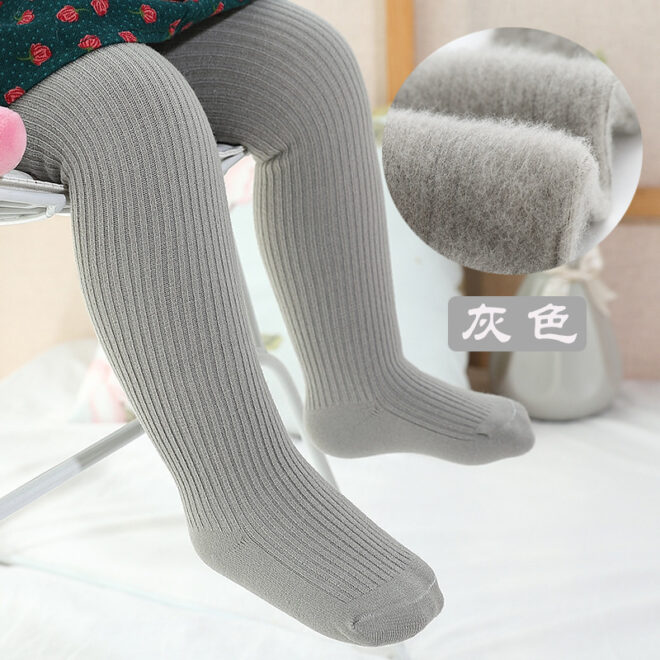 New Thicken Girls Tights for Winter Autumn 1 Pcs Warm Baby Girls Clothing Children Stockings 0-6 Years Old Solid Kids Pantyhose - Image 29