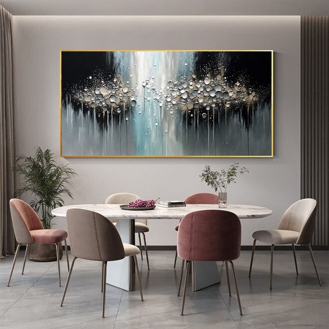 Handmade Oil Painting Abstract Texture Oil Painting On Canvas Large Wall Art Original White Painting Minimalist Art Custom Painting Modern Living Room Decor - Image 35